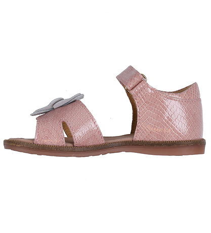 Bisgaard Sandaler - Barbara - Rose Croco Bisgaard Sandaler - Barbara - Rose Croco