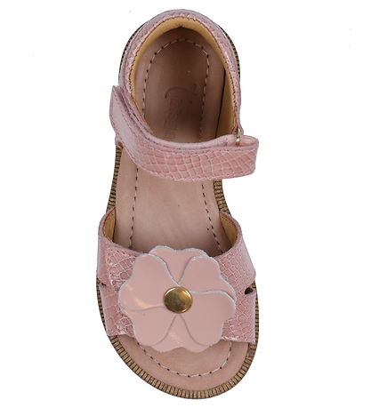 Bisgaard Sandaler - Barbara - Rose Croco Bisgaard Sandaler - Barbara - Rose Croco