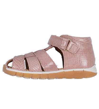 Bisgaard Sandaler - Billie - Rose Croco Bisgaard Sandaler - Billie - Rose Croco