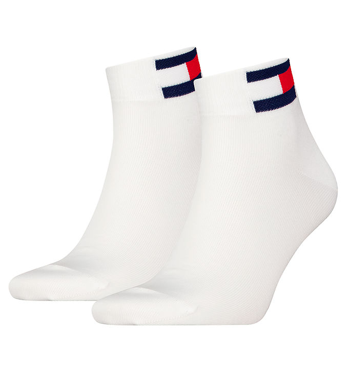 Tommy Hilfiger Strømper - 2-pak - Hvid