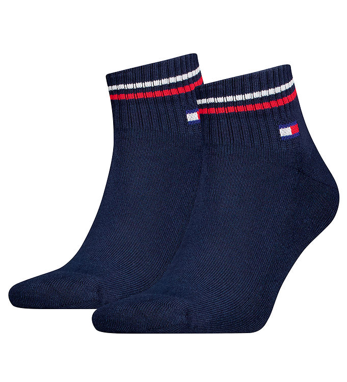 Tommy Hilfiger Strømper 2-pak - Dark Navy