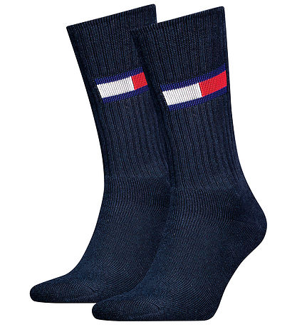 Tommy Hilfiger Strømper - 2-pak - Dark Navy