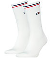 Tommy Hilfiger Strømper - 2-pak - Hvid Tommy Hilfiger Strømper - 2-pak - Hvid