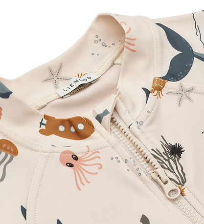Liewood Badeheldragt - Max - UV40+ - Sea Creature/Sandy Liewood Badeheldragt - Max - UV40+ - Sea Creature/Sandy