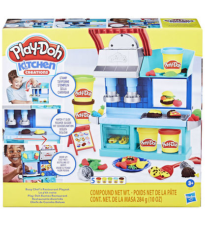 Play-Doh Modellervoks - Kitchen Creations - Busy Chef's Restaura Play-Doh Modellervoks - Kitchen Creations - Busy Chef's Restaura