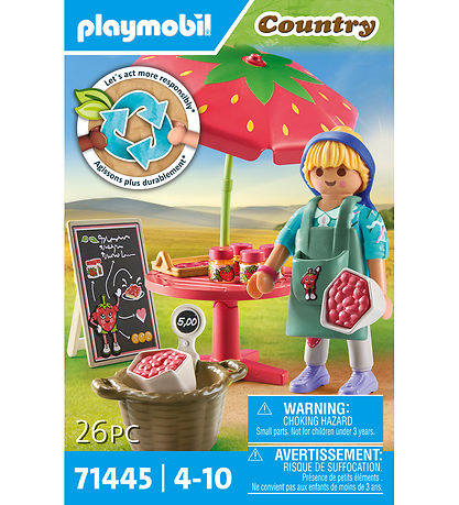 Playmobil Country - Marmeladesalg - 71445 - 26 Dele Playmobil Country - Marmeladesalg - 71445 - 26 Dele