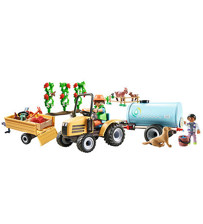 Playmobil Country - Traktor med Anhænger o... - 71442 - 117 Dele