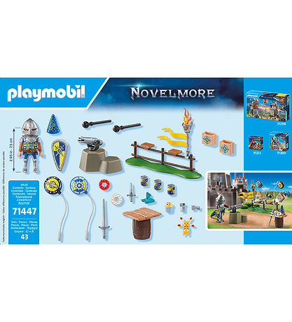 Playmobil Novelmore - Ridderens Fødselsdag - 71447 - 43 Dele Playmobil Novelmore - Ridderens Fødselsdag - 71447 - 43 Dele