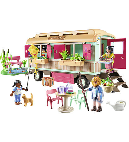 Playmobil Country - Hyggelig Campingvogn-café - 71441 - 145 Dele
