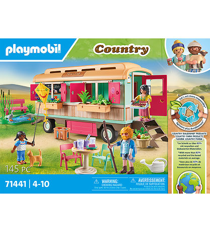Playmobil Country - Hyggelig Campingvogn-café - 71441 - 145 Dele Playmobil Country - Hyggelig Campingvogn-café - 71441 - 145 Dele