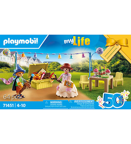 Playmobil My Life - Udklædningsfest - 71451 - 64 Dele Playmobil My Life - Udklædningsfest - 71451 - 64 Dele