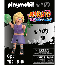Playmobil Naruto - Ino - 71221 - 6 Dele Playmobil Naruto - Ino - 71221 - 6 Dele