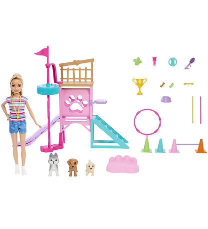 Barbie Dukkesæt - Stacie og Hundelegeplads Barbie Dukkesæt - Stacie og Hundelegeplads