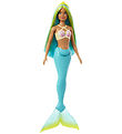 Barbie Dukke - 30 cm - Core - Havfrue - Blå/Grøn Barbie Dukke - 30 cm - Core - Havfrue - Blå/Grøn