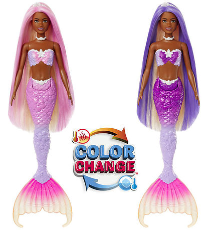 Barbie Dukke - 30 cm - Touch of Magic - Brooklyn Havfrue Barbie Dukke - 30 cm - Touch of Magic - Brooklyn Havfrue