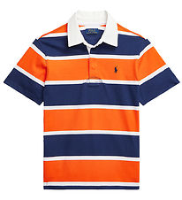 Polo Ralph Lauren Polo - Navy/Orangestribet Polo Ralph Lauren Polo - Navy/Orangestribet