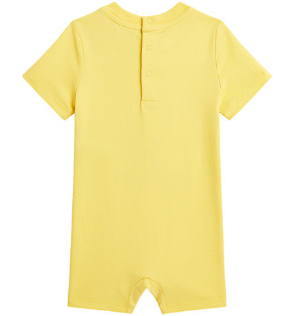 Polo Ralph Lauren Summer Romper - Oasis Yellow w. Soft Toy Polo Ralph Lauren Summer Romper - Oasis Yellow w. Soft Toy