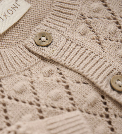 Fixoni Cardigan - Knitted - Doeskin