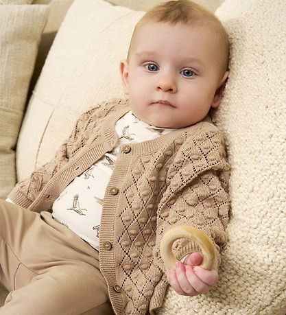 Fixoni Cardigan - Knitted - Doeskin