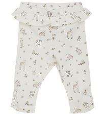 Fixoni Leggings - Silver Peony m. Print Fixoni Leggings - Silver Peony m. Print