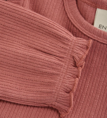 En Fant Kjole - Rib - Old Rose En Fant Kjole - Rib - Old Rose