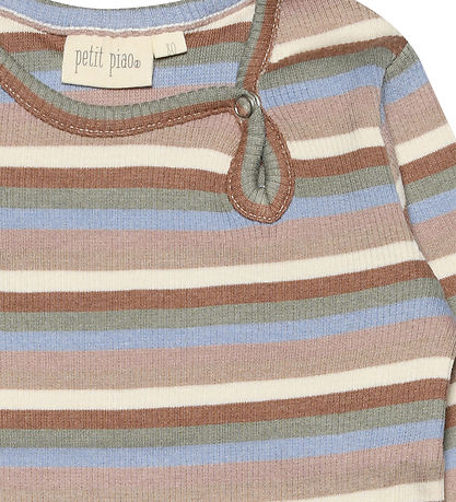 Petit Piao Body l/æ - Rib - Modal - Simply Taupe Petit Piao Body l/æ - Rib - Modal - Simply Taupe