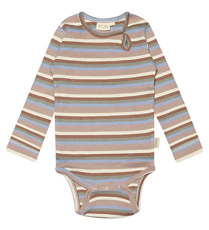 Petit Piao Body l/æ - Rib - Modal - Simply Taupe Petit Piao Body l/æ - Rib - Modal - Simply Taupe