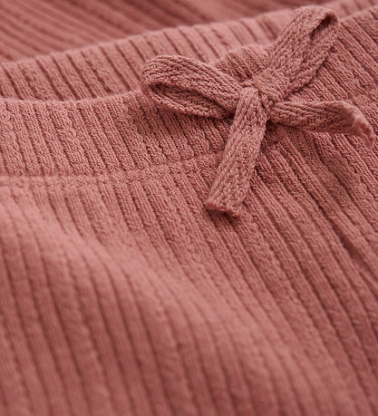 En Fant Leggings - Rib - Old Rose En Fant Leggings - Rib - Old Rose