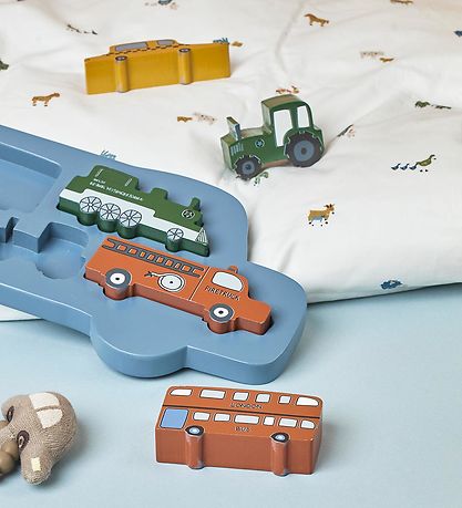 Smallstuff Sengetøj - Junior - Farm Living - Soft Green