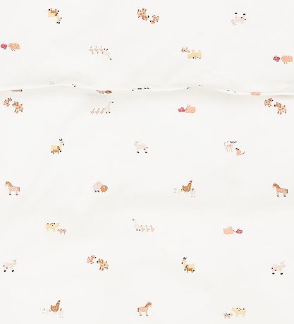 Smallstuff Sengetøj - Baby - Farm Living - Peach Smallstuff Sengetøj - Baby - Farm Living - Peach