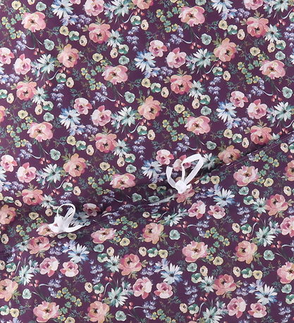 Nørgaard Madsens Sengetøj - Voksen - Blommelilla m. Blomster Nørgaard Madsens Sengetøj - Voksen - Blommelilla m. Blomster