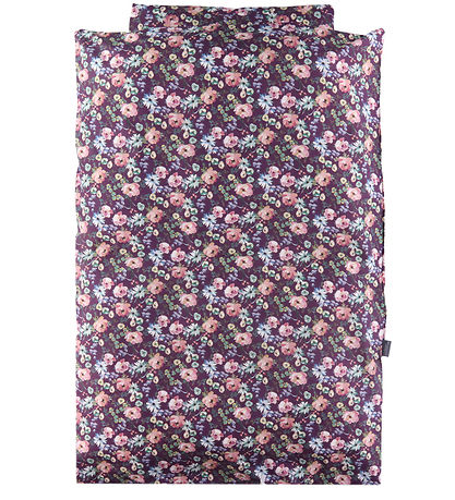 Nørgaard Madsens Sengetøj - Voksen - Blommelilla m. Blomster Nørgaard Madsens Sengetøj - Voksen - Blommelilla m. Blomster