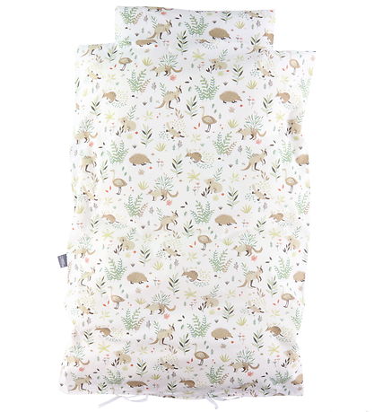 Nørgaard Madsens Sengetøj - Voksen - Hvid m. Dyr