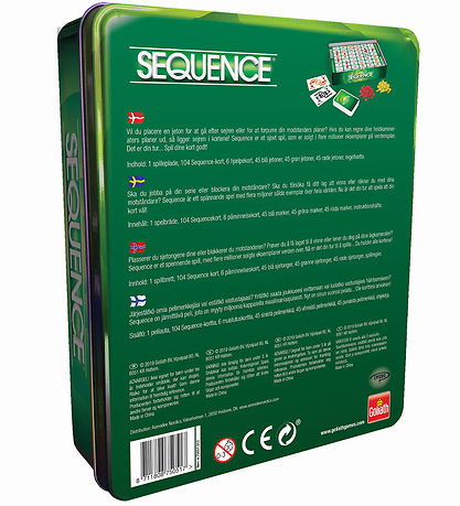 Asmodee - Sequence Brætspil - Travel Nordic