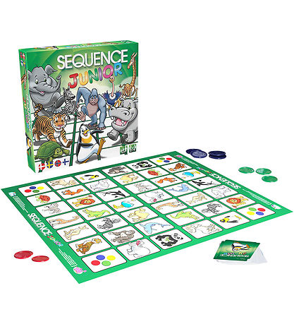 Asmodee - Sequence Brætspil - Junior Nordic