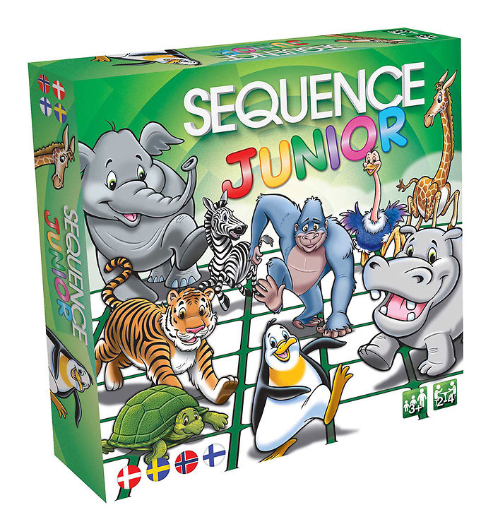 Asmodee - Sequence Brætspil - Junior Nordic
