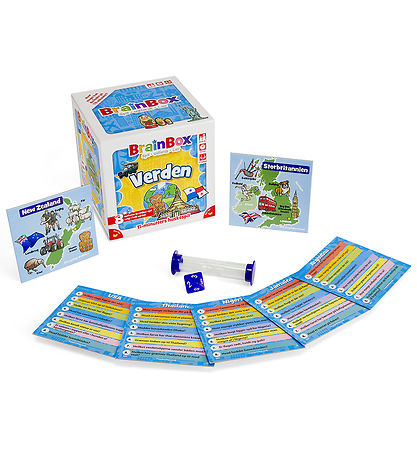 Asmodee - Brainbox Huskespil - Verden Asmodee - Brainbox Huskespil - Verden