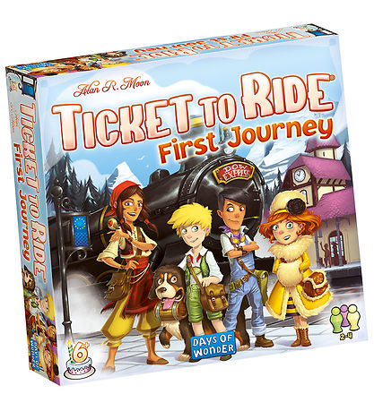 Asmodee - Ticket To Ride Brætspil - First Journey - Nordic