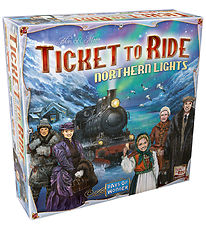 Asmodee - Ticket To Ride Brætspil - Northern Lights - Nordic Asmodee - Ticket To Ride Brætspil - Northern Lights - Nordic
