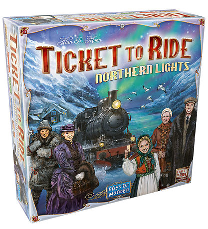 Asmodee - Ticket To Ride Brætspil - Northern Lights - Nordic