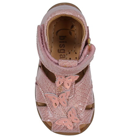 Bisgaard Sandaler - Aya - Rose Croco Bisgaard Sandaler - Aya - Rose Croco