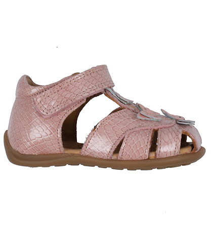 Bisgaard Sandaler - Aya - Rose Croco Bisgaard Sandaler - Aya - Rose Croco