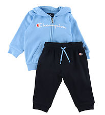 Champion Sweatsæt - Full Zip - Alaskan Blue Champion Sweatsæt - Full Zip - Alaskan Blue