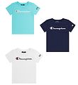 Champion T-shirt - 3-pak - White A Champion T-shirt - 3-pak - White A