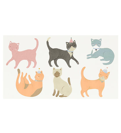 Meri Meri Tatoveringer - Cats