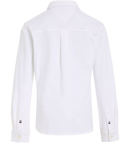 Tommy Hilfiger Skjorte - Monogram Stretch - Hvid