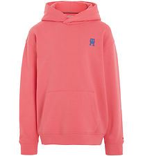 Tommy Hilfiger Hættetrøje - Monogram - Glamour Pink Tommy Hilfiger Hættetrøje - Monogram - Glamour Pink