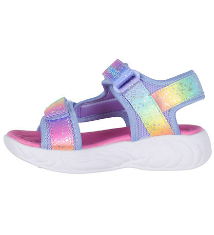 Skechers Sandaler m. Lys - S Lights Unicorn Dreams - Blue/Multi Skechers Sandaler m. Lys - S Lights Unicorn Dreams - Blue/Multi