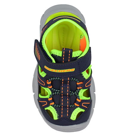 Skechers Sandaler - Relix Valder - Navy/Lime Skechers Sandaler - Relix Valder - Navy/Lime