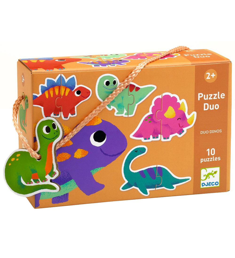 Puslespil Duo Dinosaur